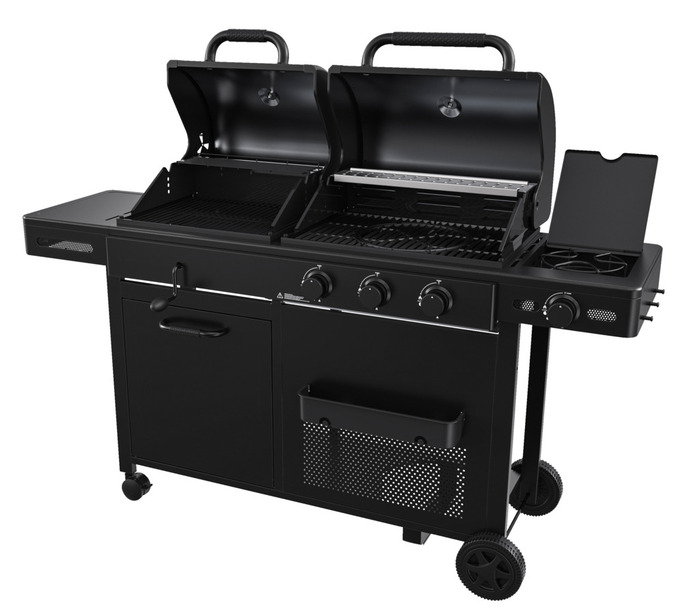 Kombigrill til gass og kull - Grillexpert®